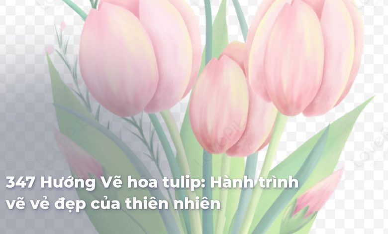 Hướng Vẽ hoa tulip: Hành trình vẽ vẻ đẹp của thiên nhiên