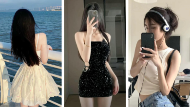 Ảnh gái xinh che mặt, vóc dáng chuẩn