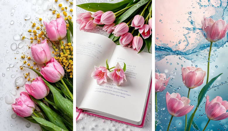 Hình nền hoa tulip chill: Tìm kiếm vẻ đẹp bình yên