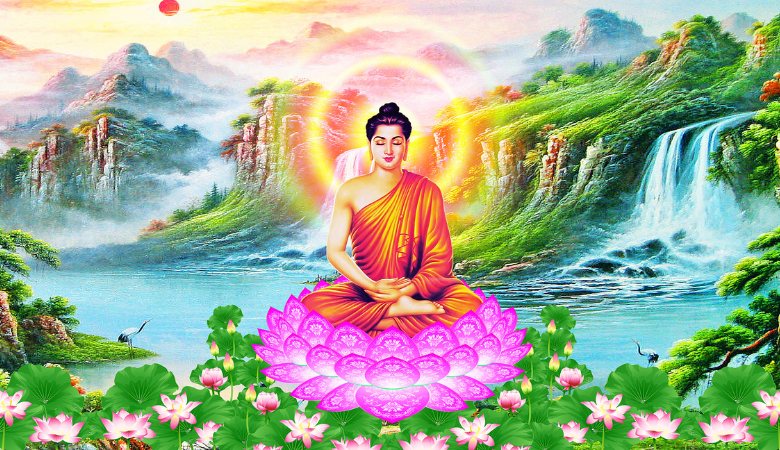 Ảnh Phật tâm linh, tạo cảm giác yên bình cho cuộc sống