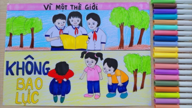 Vẽ bạo lực học đường: Từ sáng tạo đến nâng cao nhận thức