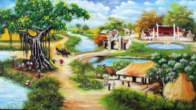 Vẽ tranh phong cảnh: Khám phá vẻ đẹp thiên nhiên qua từng nét cọ