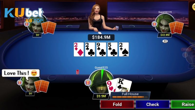 Luật chơi Poker Kubet