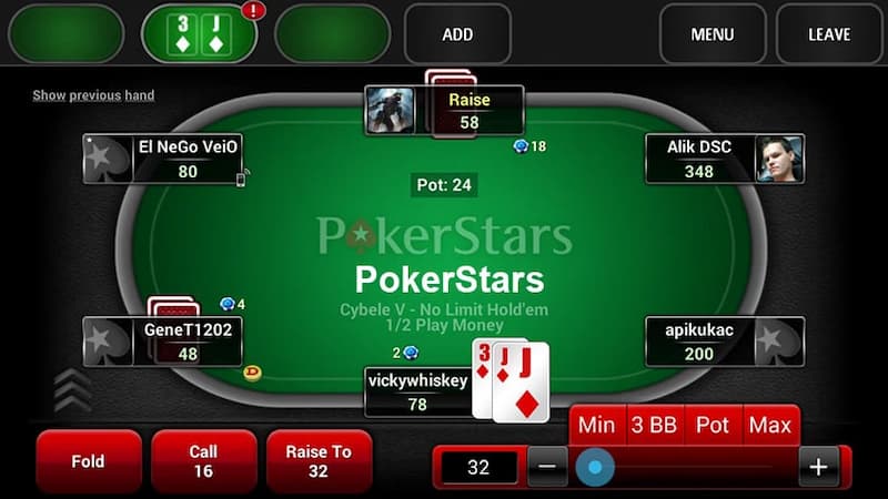 Hướng dẫn cách chơi poker tại Win79