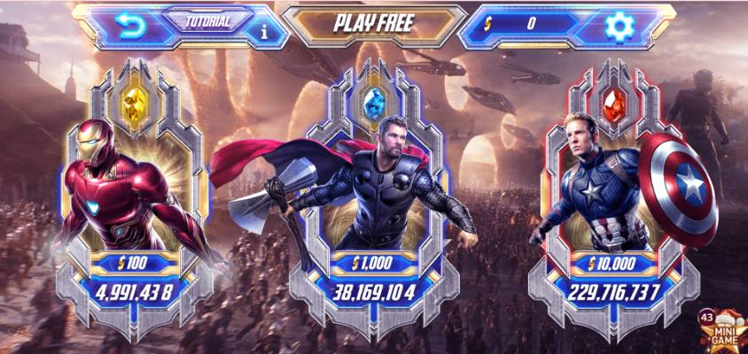 Nổ hũ Avenger được đông đảo tay cược đầu tư nhất