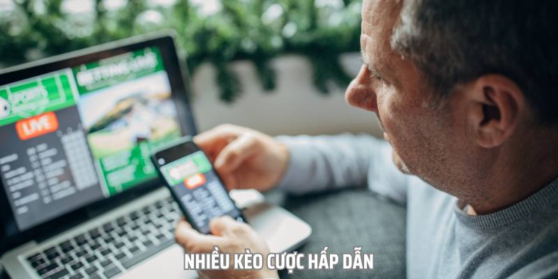 Các loại kèo cược được cung cấp tại đây cực kỳ đa dạng