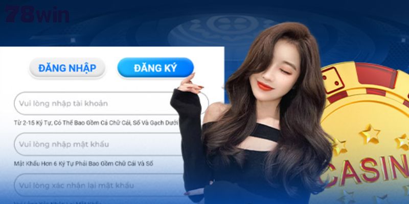 Nhập dữ liệu chuẩn khi mở nick game
