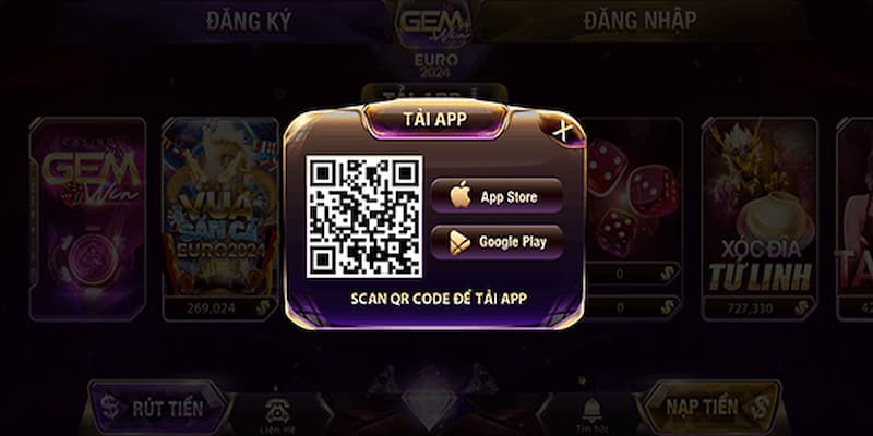 Lưu ý khi tiến hành tải app gemwin về thiết bị