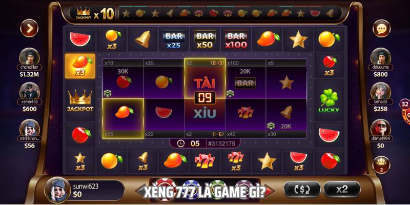 Xèng 777 là tựa game đổi thưởng tích hợp nhiều dòng thắng