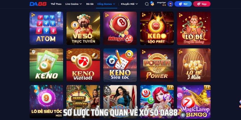 Xổ số DA88 là nơi mà lô thủ có thể thỏa mãn đam mê của chính mình