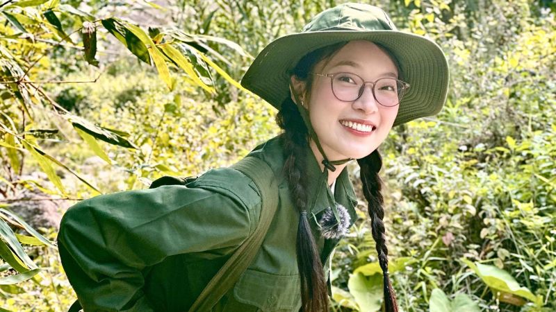 Vẻ đẹp tự nhiên hòa quyện cùng thiên nhiên Việt Nam.