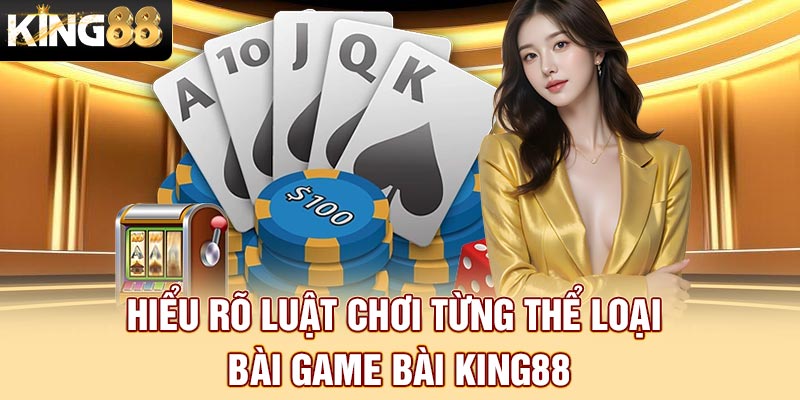 Hiểu rõ luật chơi từng thể loại bài game bài King88
