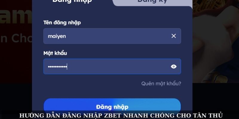 Hướng dẫn đăng nhập Zbet nhanh chóng cho tân thủ
