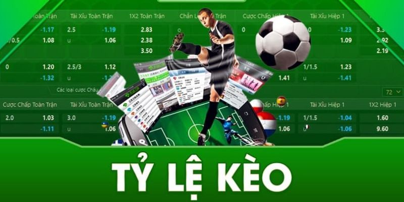 Khái niệm tỷ lệ kèo bóng đá