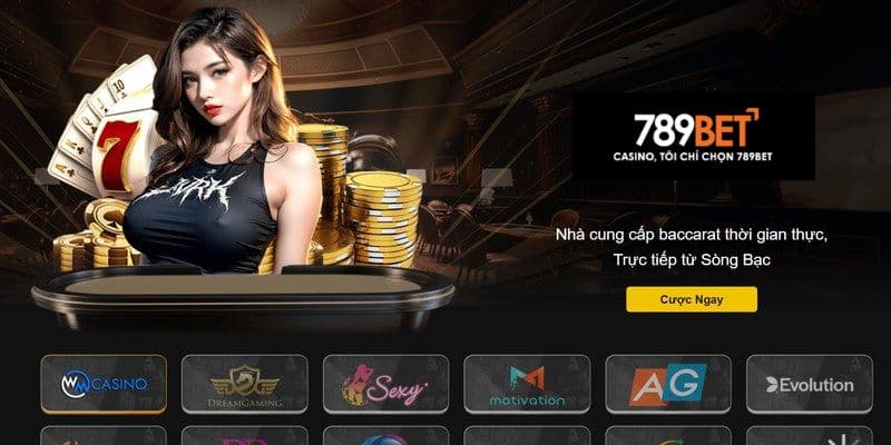 Điểm danh các tựa game casino 789bet hot nhất cho anh em
