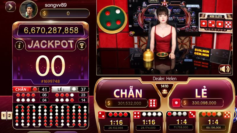 Xóc đĩa Nhatvip hấp dẫn với các Dealer xinh đẹp
