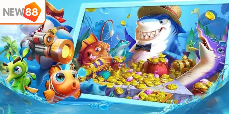 Tận hưởng trò chơi bắn cá với thưởng lớn từ mỗi màn chơi