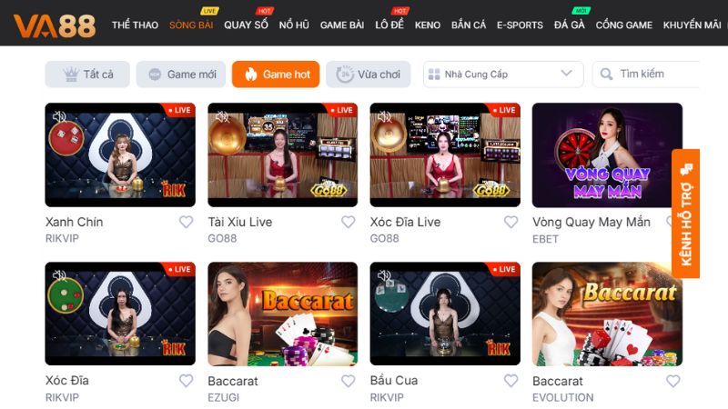 Hướng dẫn tham gia xóc đĩa tại VA88
