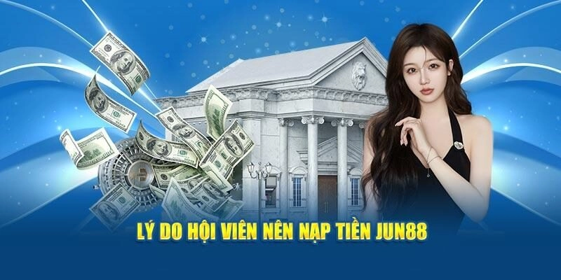 Quá trình nạp tiền an toàn, bảo mật và không mất thời gian chờ đợi.