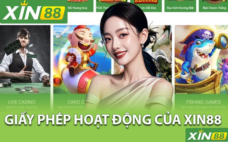 Xin88 có hợp pháp không?