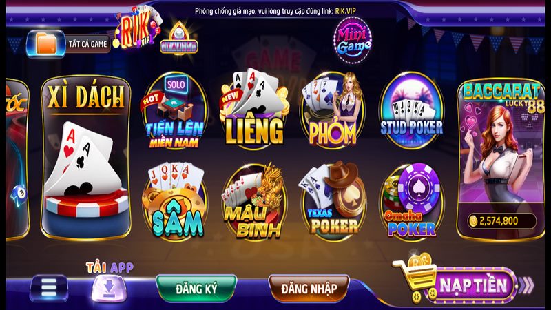Gợi ý một số siêu phẩm đổi thưởng ấn tượng có tại Rikvip