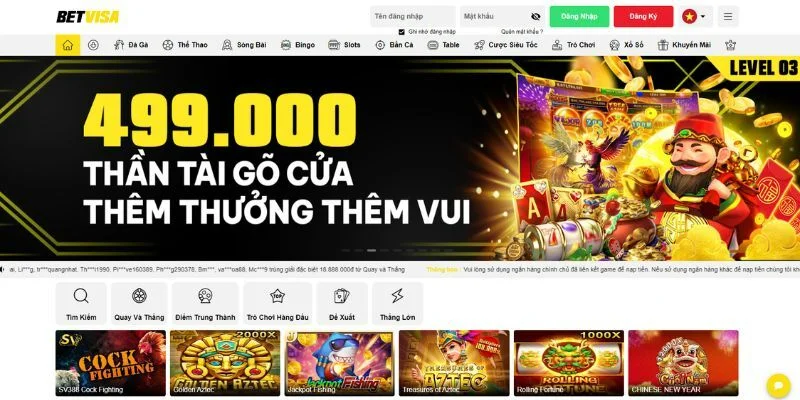 Game quay hũ đầy ấn tượng