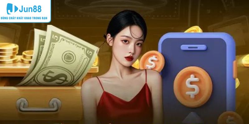 Hướng dẫn thao tác nạp tiền vào Jun88 qua ngân hàng