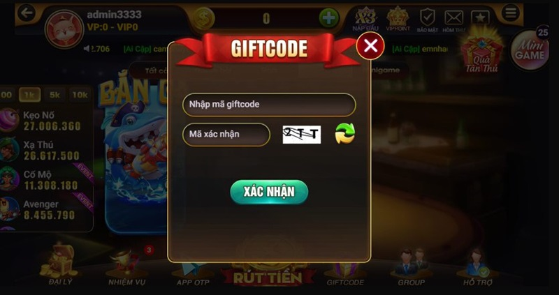 Hướng Dẫn Nhập Nhận Giftcode Từ HitClub