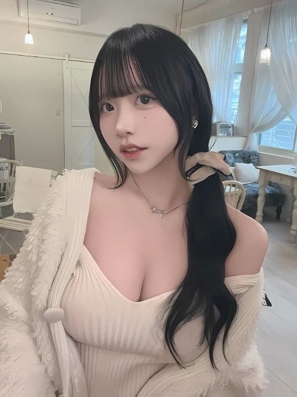 Gái xinh vú bự nhìn nghiêng quyến rũ