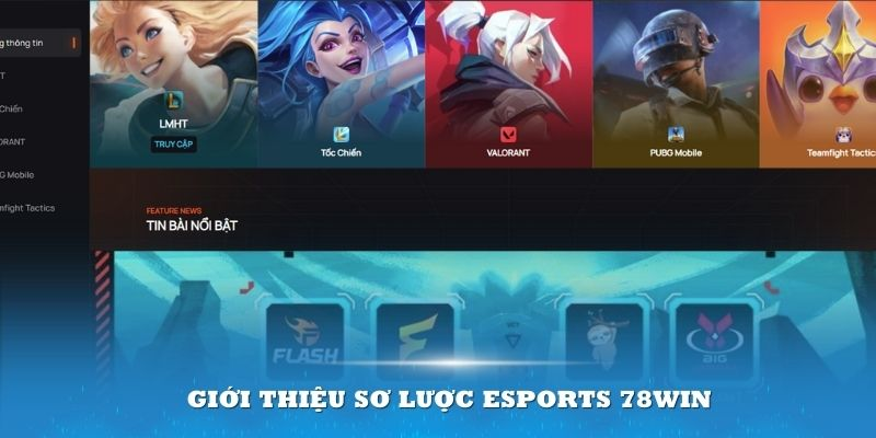 Tổng quan về Esport tại 78win