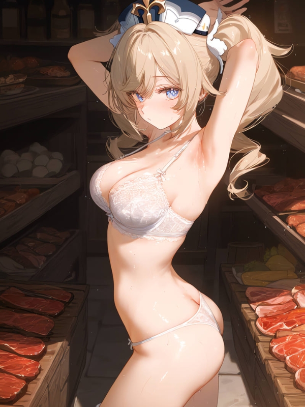 Thần thái nữ tính dịu dàng Barbara hentai