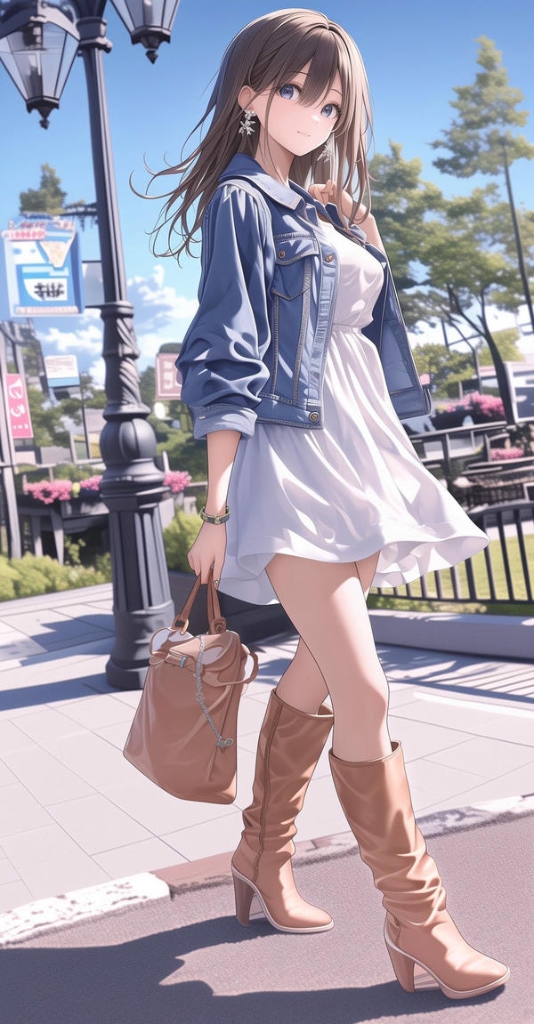 Ánh mắt anime long lanh.