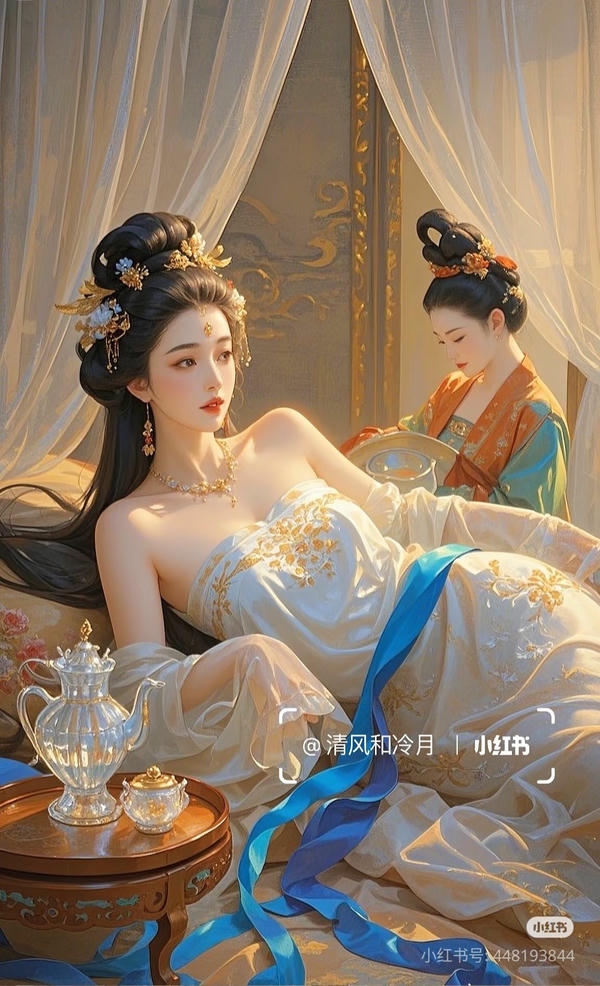 Anime girl ánh mắt dịu dàng