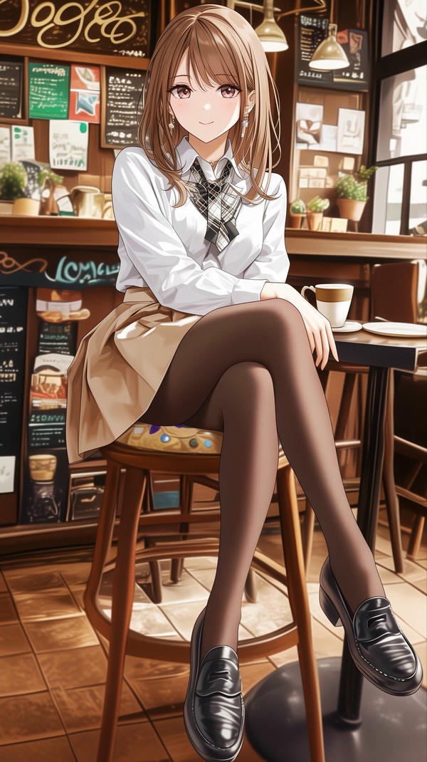 Anime girl đáng yêu cuốn hút. (2)