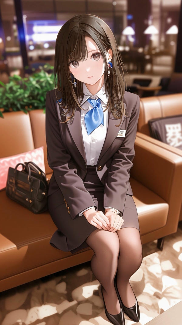 Anime girl xinh xắn dễ thương.