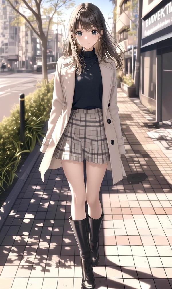 Anime girl xinh xắn ngọt ngào.