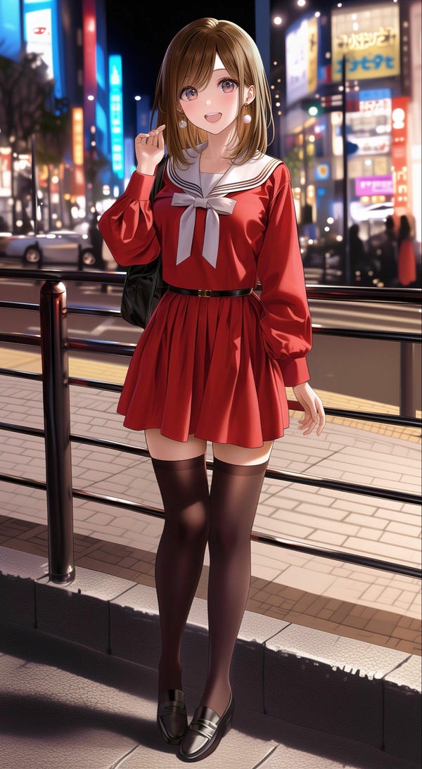 Anime girl xinh xắn nổi bật.