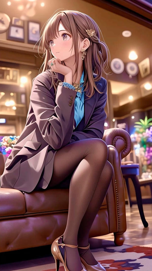 Anime hot girl ngọt ngào.