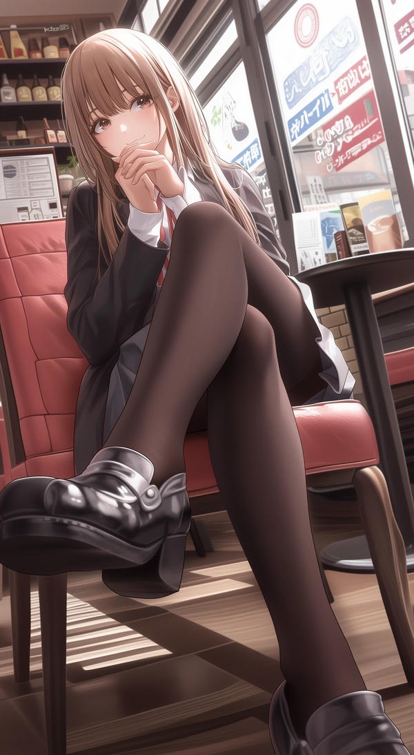 Anime hot girl xinh xắn.
