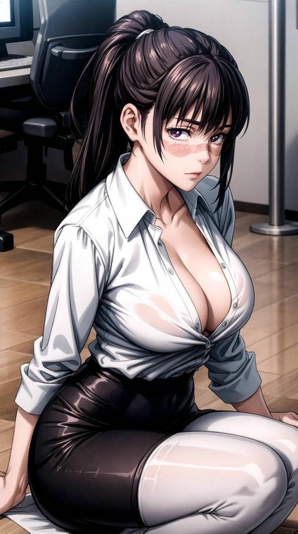 “Cô gái anime đầy phong cách.”