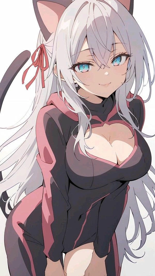 “Cô gái anime quyến rũ.”