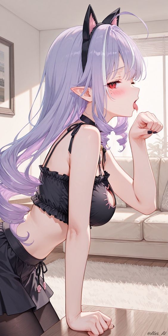 “Cô gái anime thật quyến rũ.”