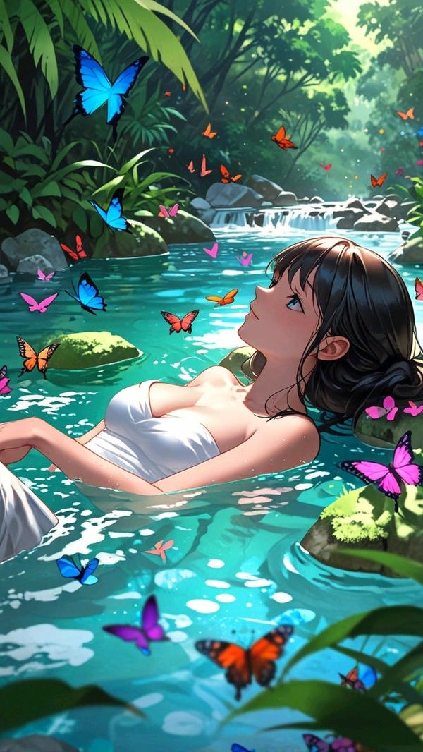 Cô gái anime vẻ đẹp quyến