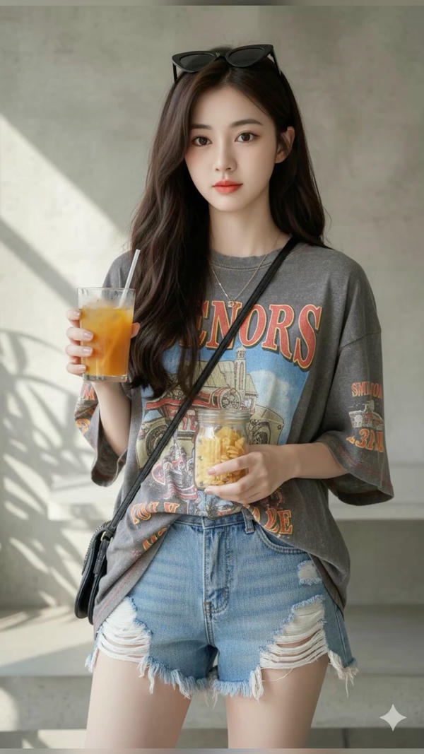 Cô gái cá tính đầy phong cách
