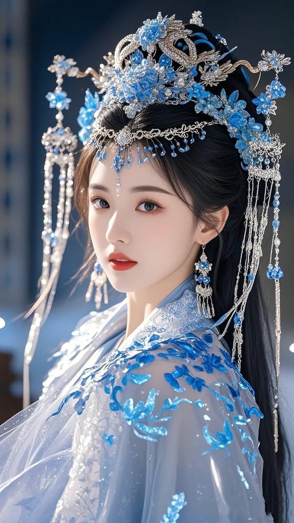 Cô gái sườn xám với nụ cười dịu dàng
