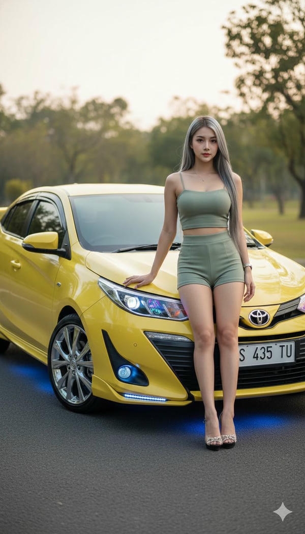 Gái đẹp phong cách cùng siêu xe