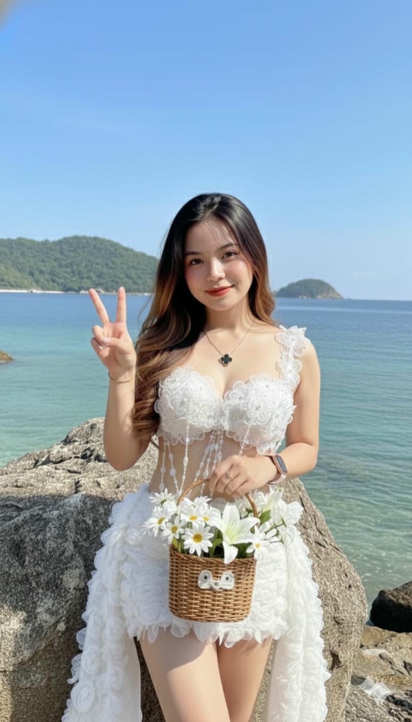 Gái xinh Việt Nam tươi tắn