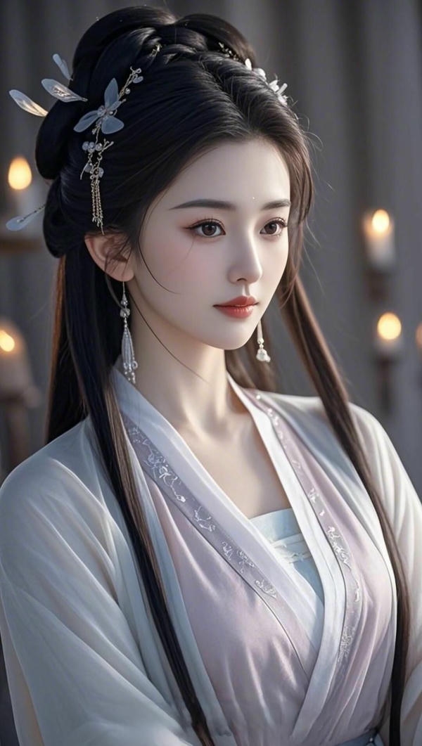 Girl sườn xám với phong cách nữ tính.