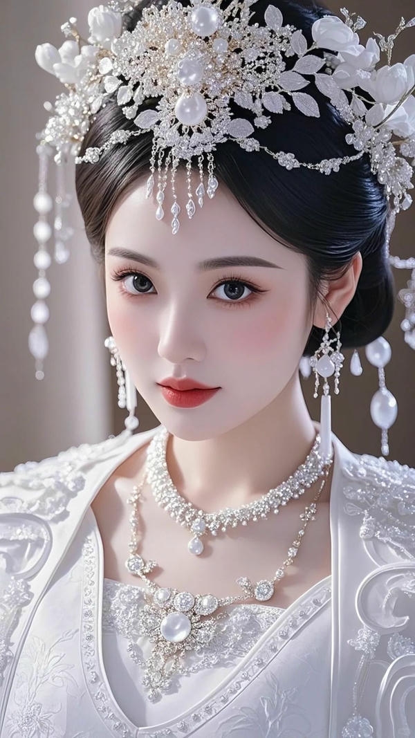 Girl trong sườn xám với phong cách nhẹ nhàng.