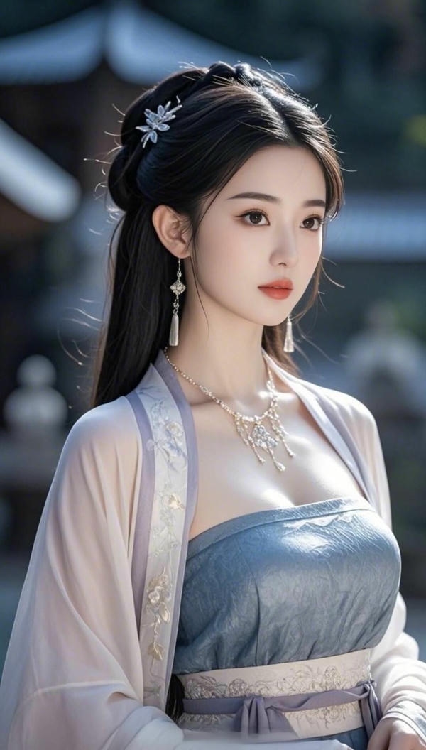 Girl trong sườn xám với vẻ đẹp dịu dàng.